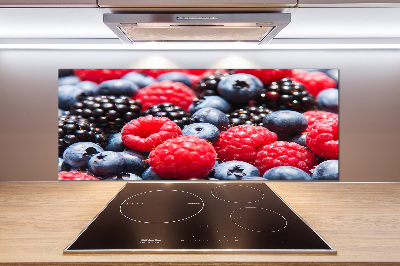 Crédence en verre trempé Fruits de la forêt