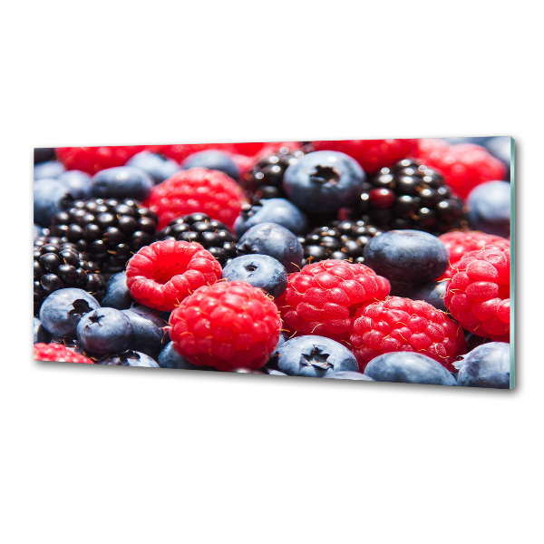 Crédence en verre trempé Fruits de la forêt