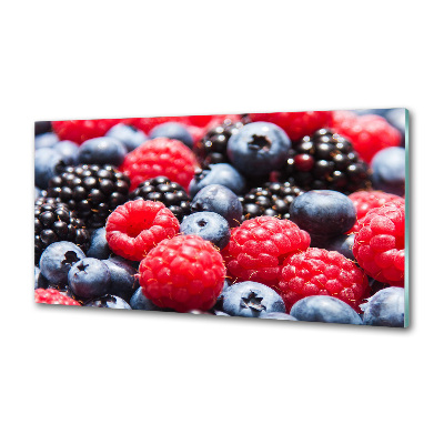 Crédence en verre trempé Fruits de la forêt