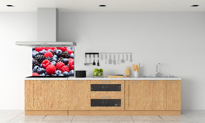 Crédence en verre trempé Fruits de la forêt