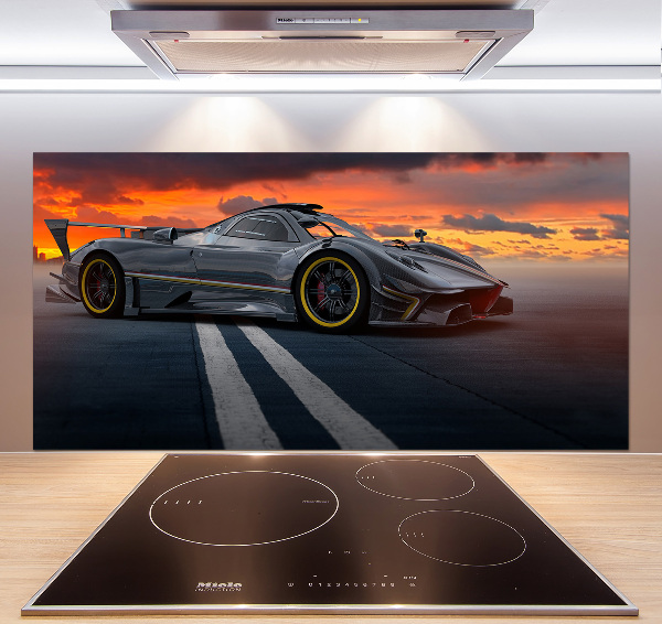 Crédence de cuisine en verre Voiture de course