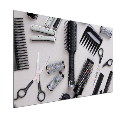Panneau crédence cuisine Outils de coiffeur