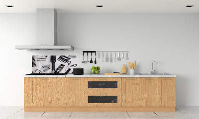 Panneau crédence cuisine Outils de coiffeur