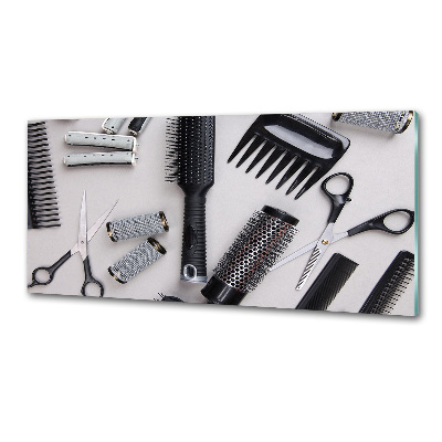 Panneau crédence cuisine Outils de coiffeur