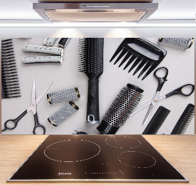Panneau crédence cuisine Outils de coiffeur