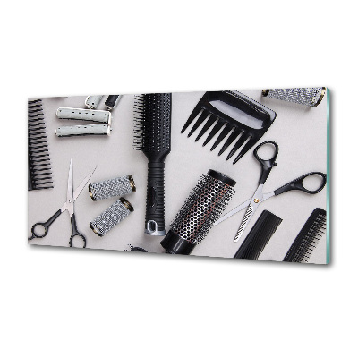 Panneau crédence cuisine Outils de coiffeur