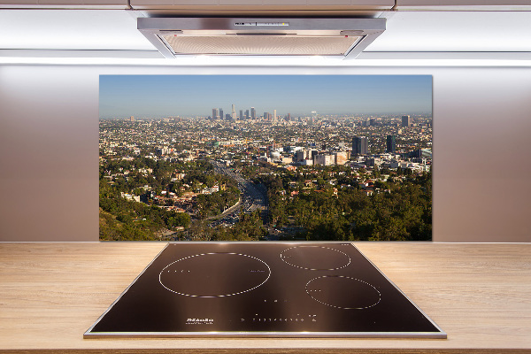 Crédence cuisine en verre Los Angeles