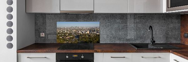 Crédence cuisine en verre Los Angeles