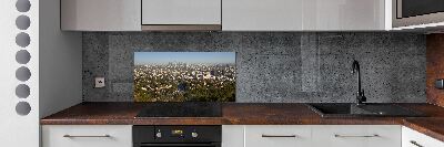 Crédence cuisine en verre Los Angeles