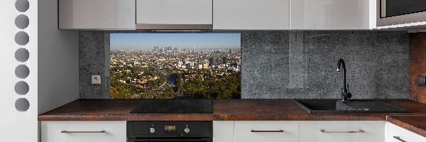 Crédence cuisine en verre Los Angeles