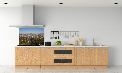 Crédence cuisine en verre Los Angeles