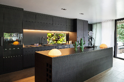Crédence en verre avec motif Olives fraîches