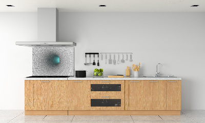 Crédence cuisine en verre Tunnel 3D