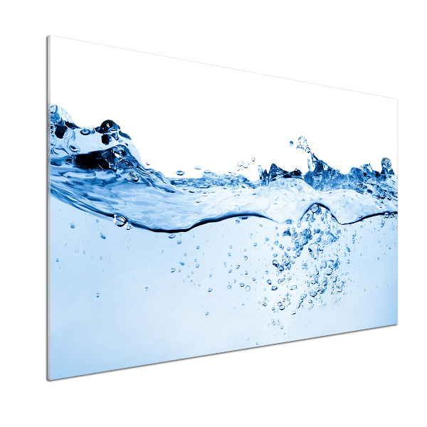 Crédence en verre trempé L'eau