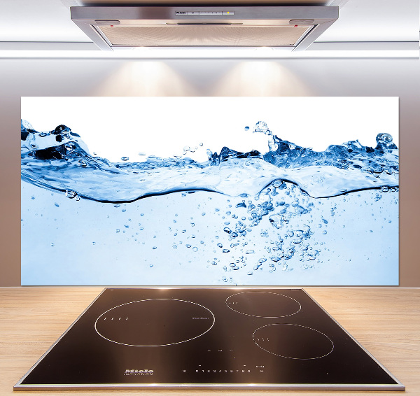 Crédence en verre trempé L'eau
