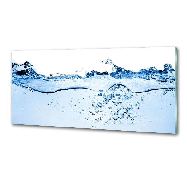 Crédence en verre trempé L'eau