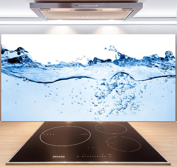 Crédence en verre trempé L'eau