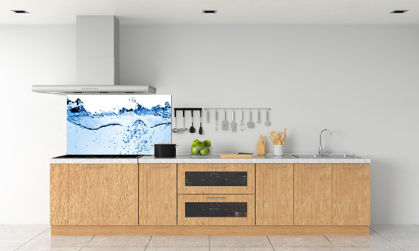 Crédence en verre trempé L'eau