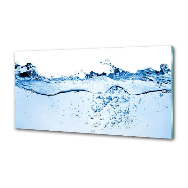 Crédence en verre trempé L'eau