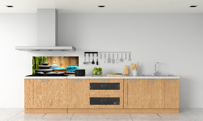 Panneau crédence cuisine Bambou