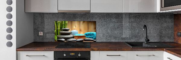 Panneau crédence cuisine Bambou