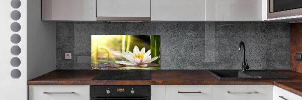 Panneau crédence cuisine Nénuphar