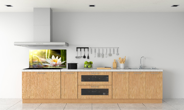 Panneau crédence cuisine Nénuphar