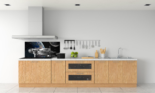 Crédence cuisine en verre trempé Vaisseau spatial