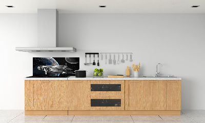 Crédence cuisine en verre trempé Vaisseau spatial