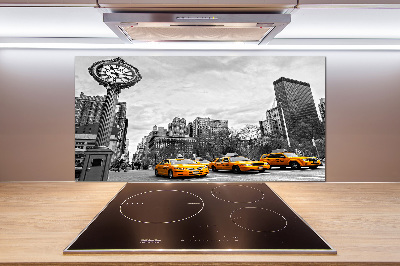 Panneau crédence cuisine Taxis New York