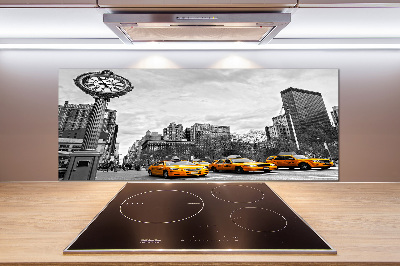 Panneau crédence cuisine Taxis New York