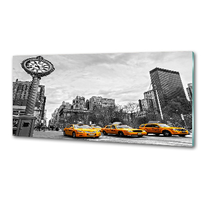 Panneau crédence cuisine Taxis New York