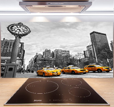 Panneau crédence cuisine Taxis New York