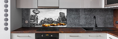Panneau crédence cuisine Taxis New York