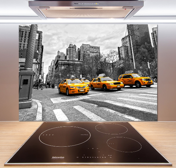 Panneau crédence cuisine Taxis New York