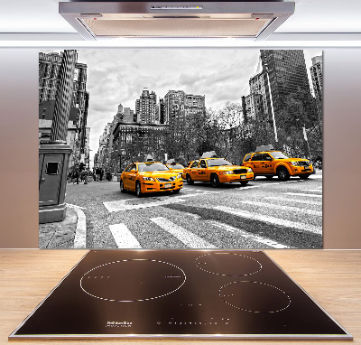 Panneau crédence cuisine Taxis New York