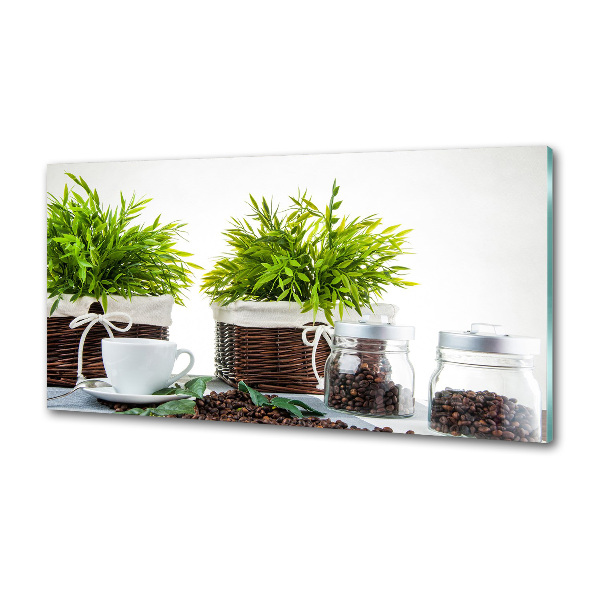 Panneaux muraux cuisine Motif de café