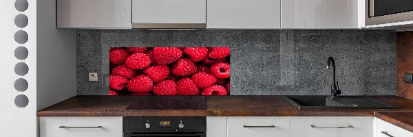 Panneau pour cuisine Framboises