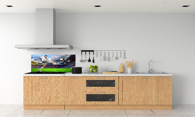 Panneaux muraux cuisine Footballeur dans le stade