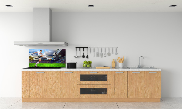 Panneaux muraux cuisine Footballeur dans le stade