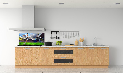 Panneaux muraux cuisine Footballeur dans le stade
