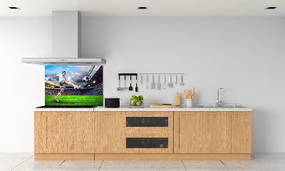 Panneaux muraux cuisine Footballeur dans le stade
