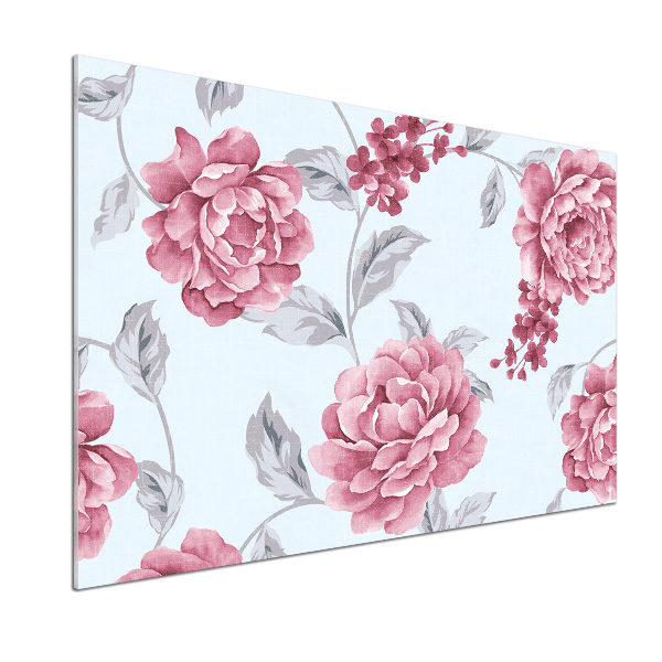 Crédence de cuisine Pivoines