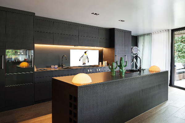 Panneau pour cuisine Pingouin