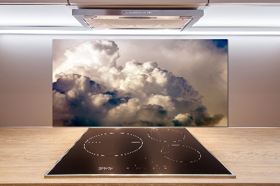 Panneau crédence cuisine Nuages dans le ciel