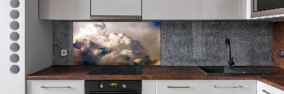 Panneau crédence cuisine Nuages dans le ciel