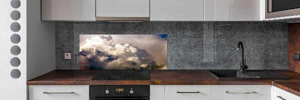 Panneau crédence cuisine Nuages dans le ciel