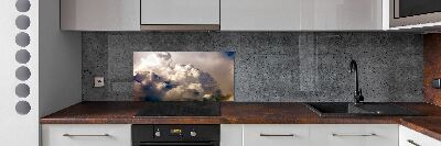 Panneau crédence cuisine Nuages dans le ciel