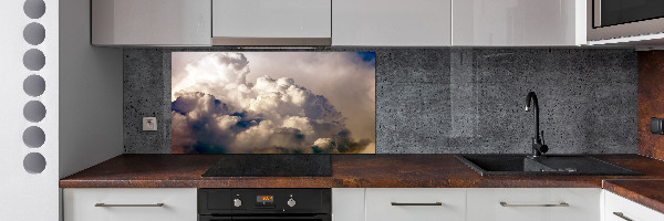 Panneau crédence cuisine Nuages dans le ciel