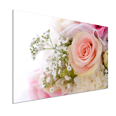 Panneaux muraux cuisine Bouquet de fleurs